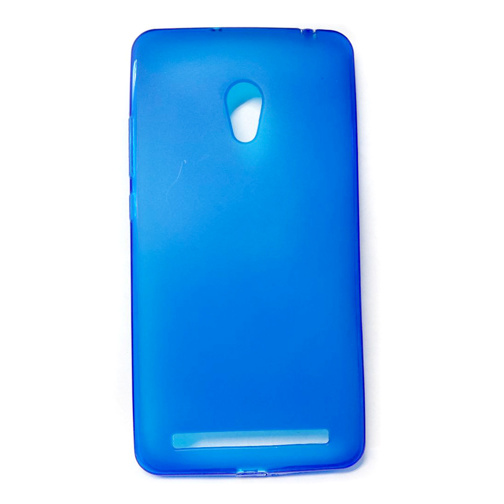 Накладка для ASUS ZenFone 6 синій силікон-0
